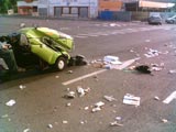 Nettoyage du parking de la zone commerciale de Plan de Campagne